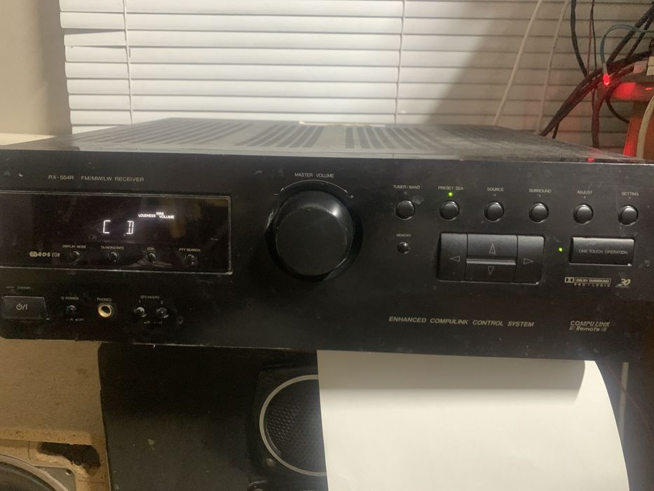 Receiver RX-554R 100 vat 2 канала
