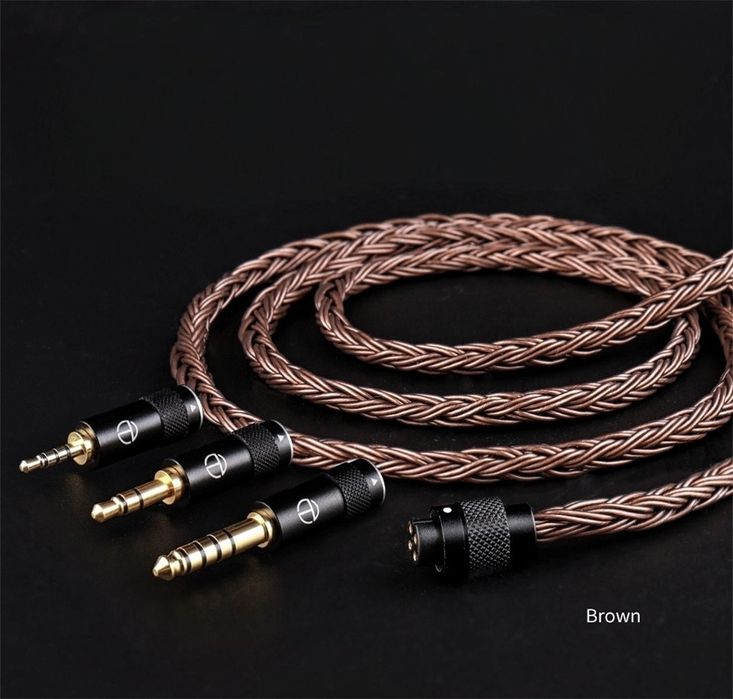 TRN T2 Pro 16 Core Modułowy 2.5/3.5/4.4mm 2Pin0.78/QDC Brown/Black/Gray