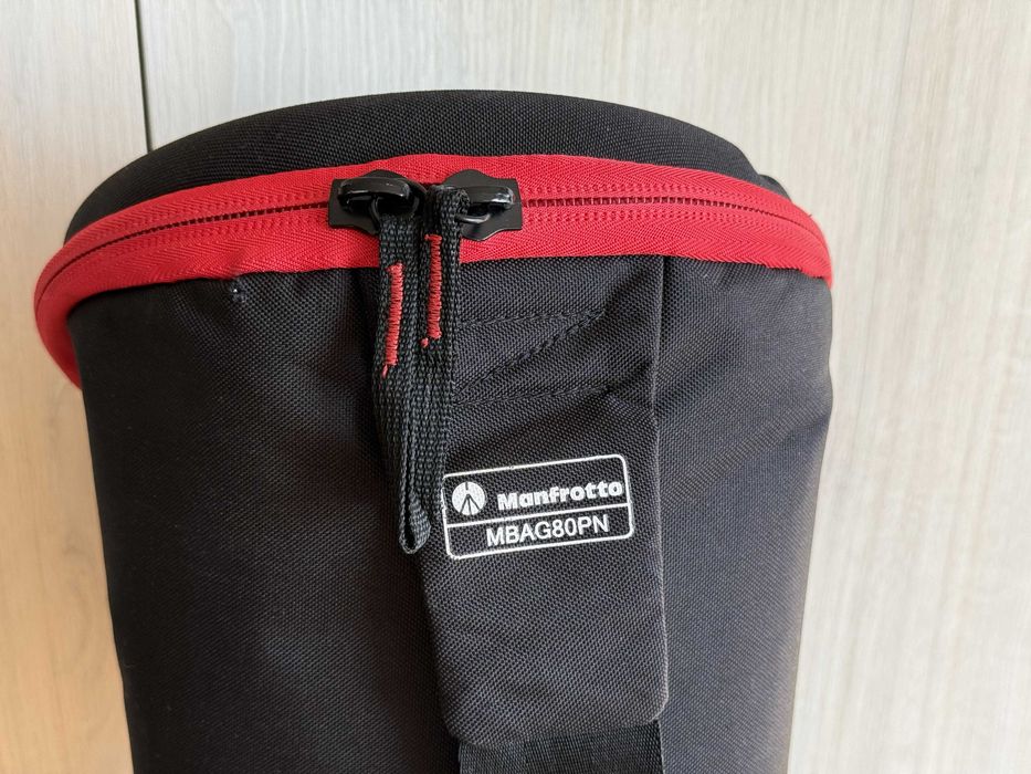 Професійний монопод Manfrotto MVM500A з фірмовим ущільненим чохлом Manfrotto MBAG80PN