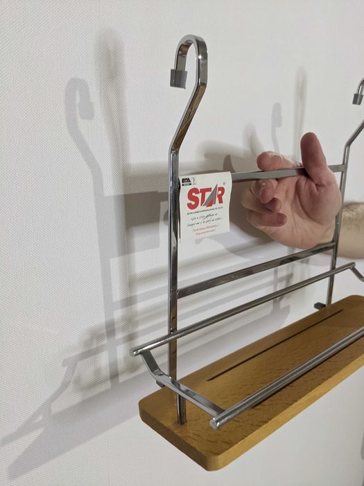 Полиця для спецій під рейлінг, 2 шт.