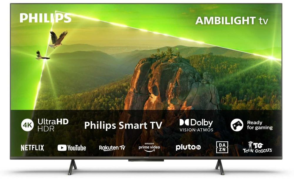 Telewizor LED 43 cale PHILIPS 43PUS8118/12 4K Ambilight x3 Dolby Atmos Dolby Vision HDMI 2.1 *GWARANCJA*