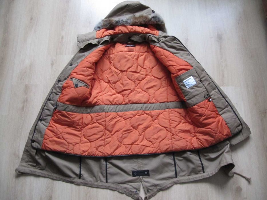 Drykorn parka męska 2 w 1 kurtka całoroczna rozmiar L, jak nowa