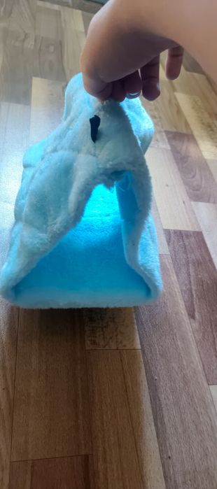 Дім для папуги синій