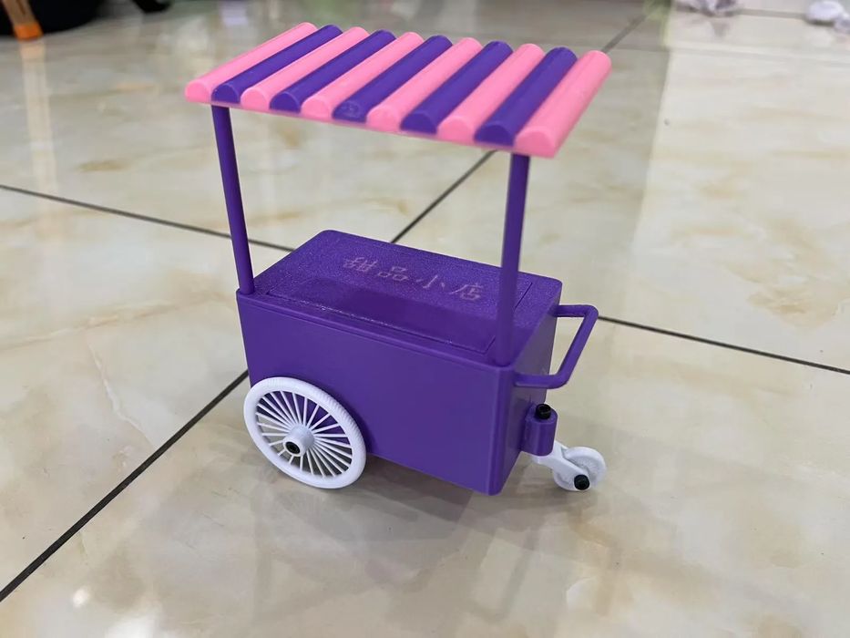 Mini Carrinho de Sobremesas