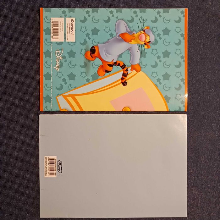 Cadernos de 2 linhas