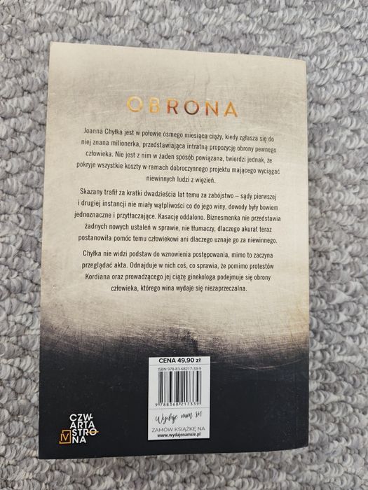 "Obrona" Remigiusz Mróz