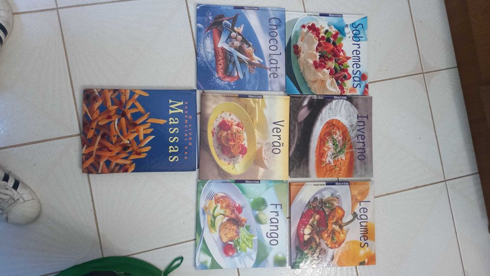 Livros de receitas colecção círculo de leitores
