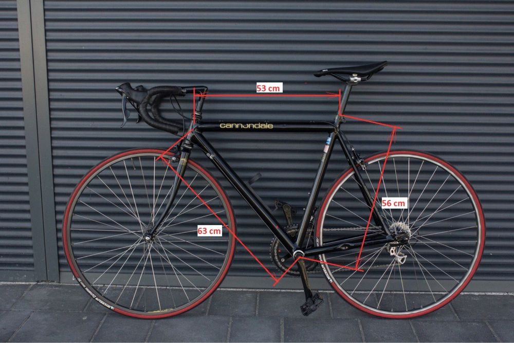 Rower szosowy Cannondale 3.0 Black Lightning 1990 rok