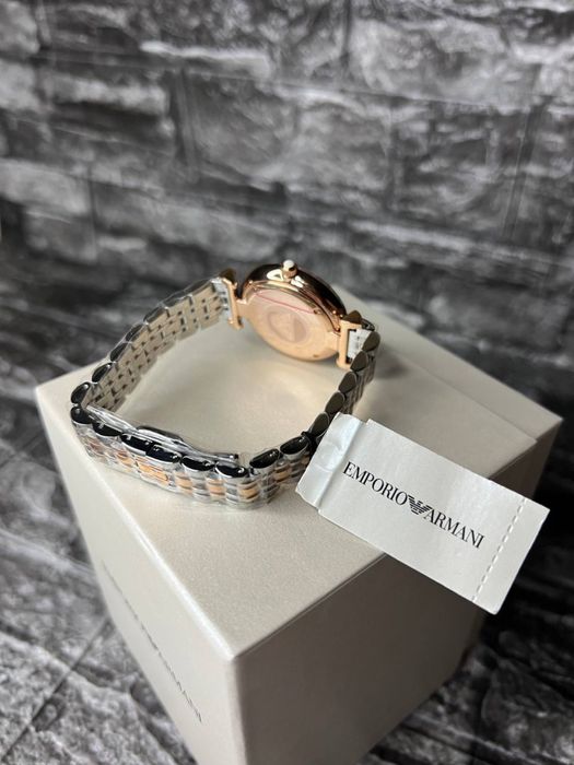 Брендовий жіночий годинник Emporio Armani подарунок класичний