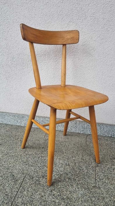 Krzesło kuchenne TON Design PRL lata 60 Czechosłowacja