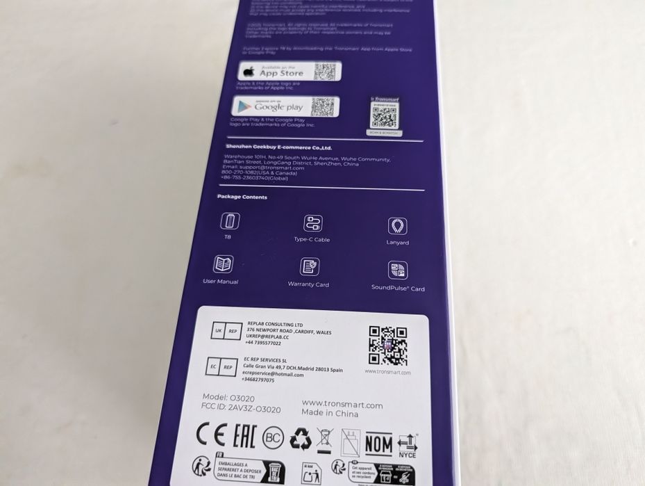 Coluna Bluetooth Tronsmart T8