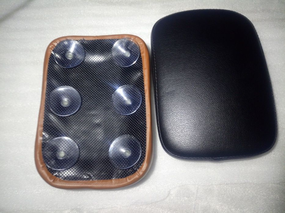 Banco pendura removível ventosas Harley bobber custom chopper castanho