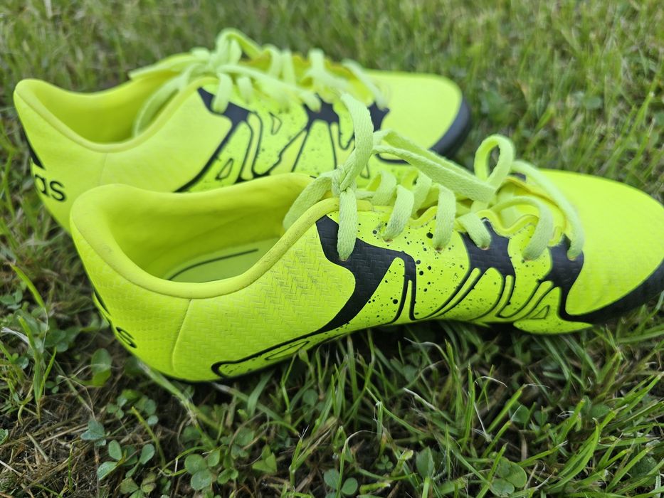Korki adidas skórzane- oryginał! Użyte 2-3 razy! Jak nowe