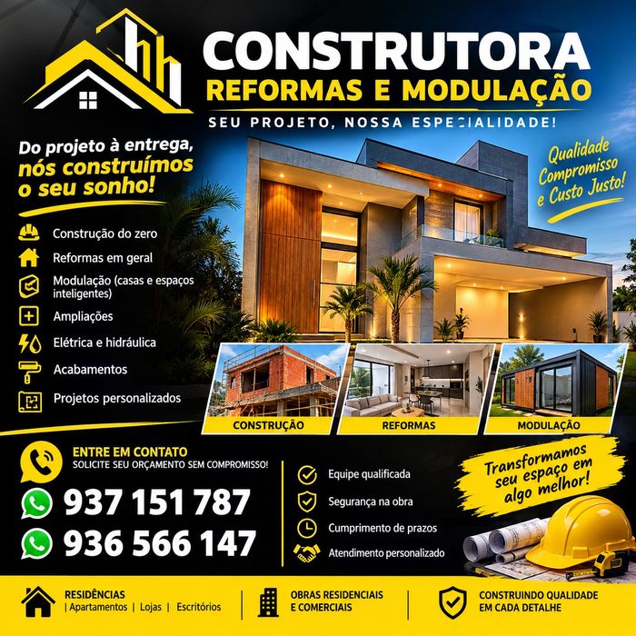 Restauro modulação capoto pladur pixilharia elétrica  pinturas e muito mais fale conosco
