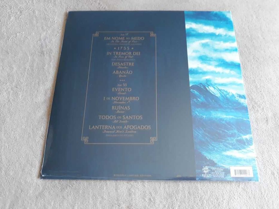 Disco Vinil LP: 1755 de Moonspell Edição limitada Novo