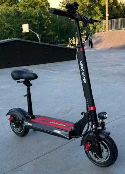 Мощный электросамокат KUGOO M4 PRO 1000Вт 13/18/21Ah. Електросамокат