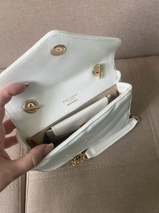 сумка в стилі Saint Laurent LouLou Small in Matelassé