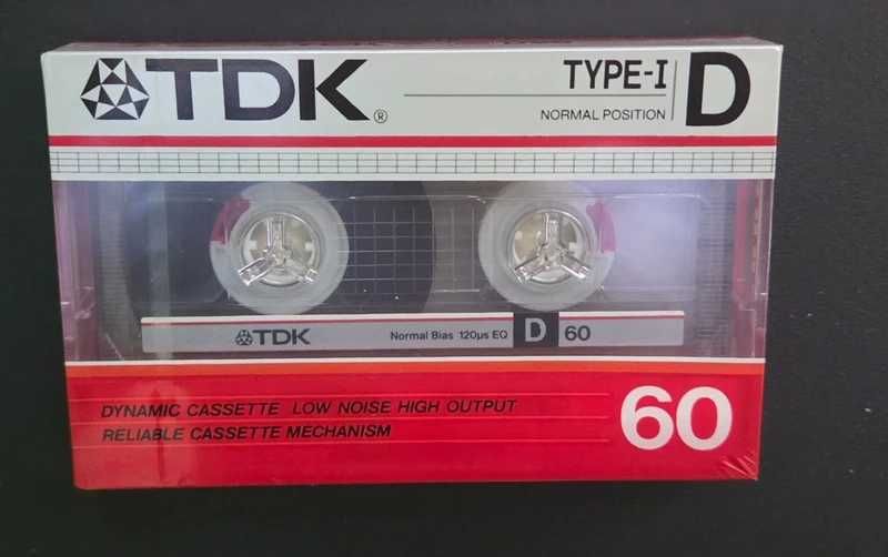 Kaseta Tdk D60 1985r