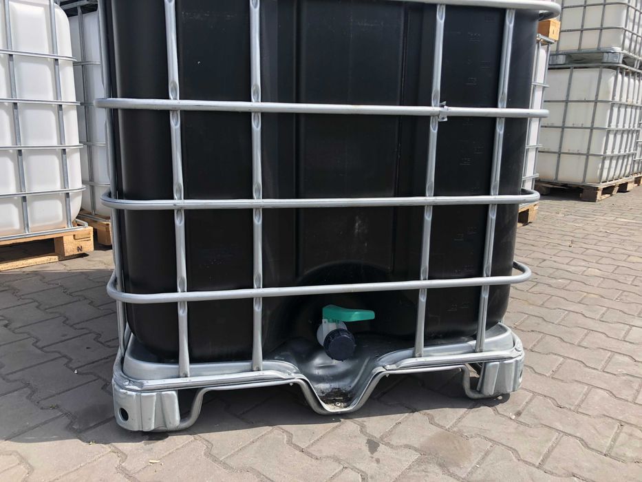 ZBIORNIK regenerowany 1000 l Mauzer, IBC PO SPOŻYWCE - olej kokosowy