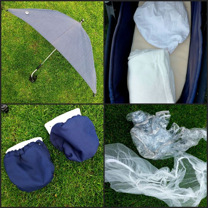 Wózek 3w1 oraz dodatki