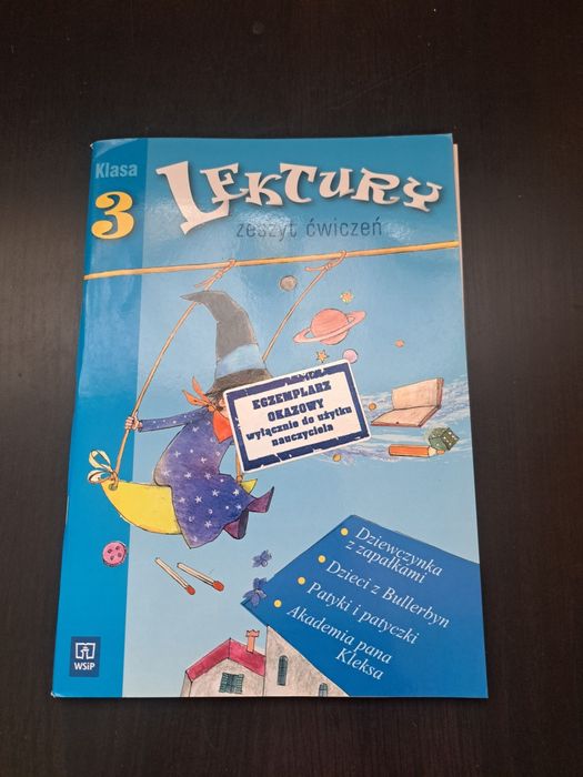 Lektury kl.3 zeszyt ćwiczeń WSiP - nowe