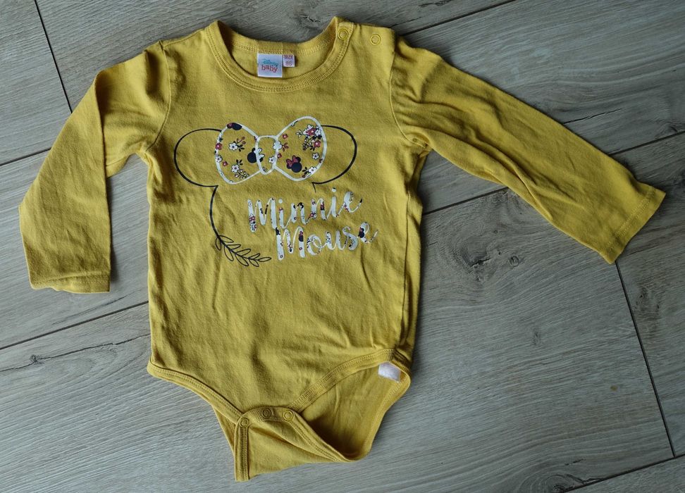 3x bluzka i body - rozmiar 80/86