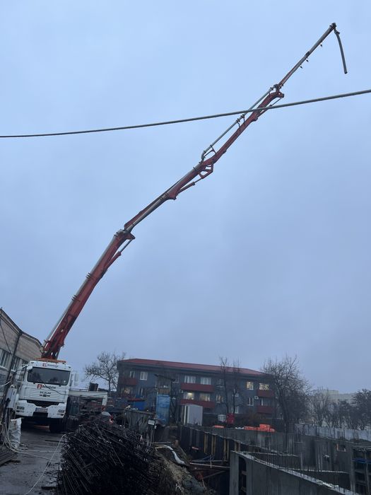 Послуги бетононасоса стріловий бетононасос 33м стреловой бетононасос