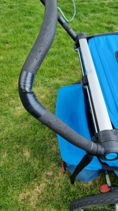 Przyczepka rowerowa Thule Chariot Cross 2 + koło do joggingu