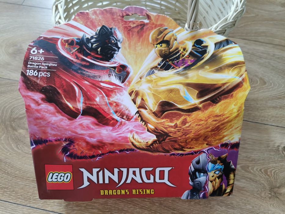 Nowy zestaw dragon spinjitzu