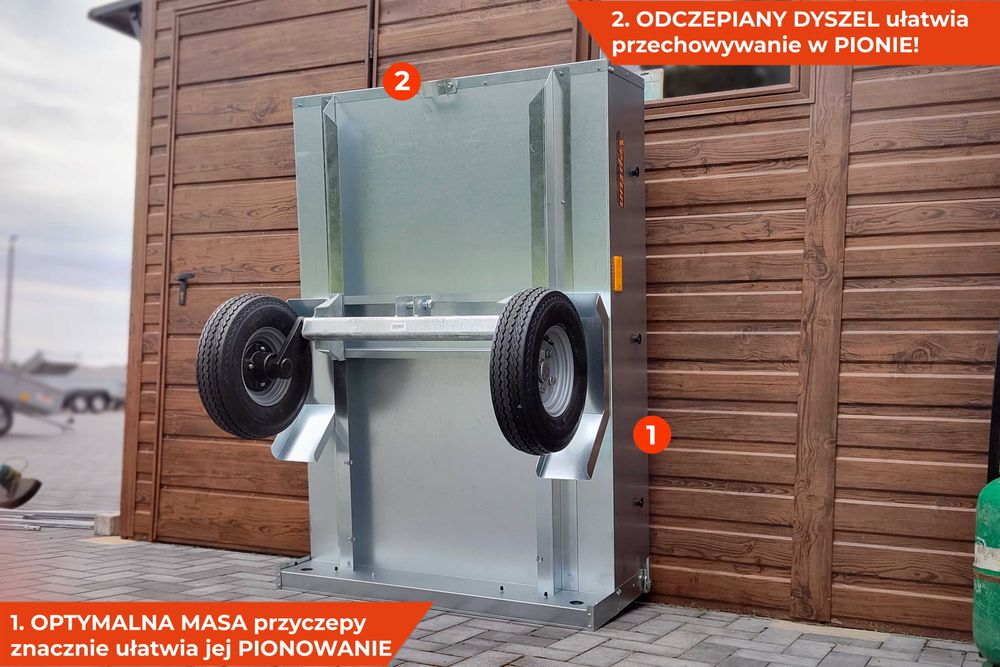 Przyczepa Neptun N5-145 City GN052 mała przyczepka quada gastronomii