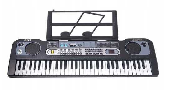 Pianino keyboard kibord ZESTAW nowy 61 klawiszy