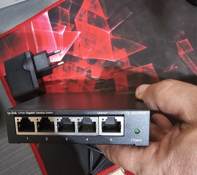 Switch TP-Link Gigabit 5 Portas TL-SG105S