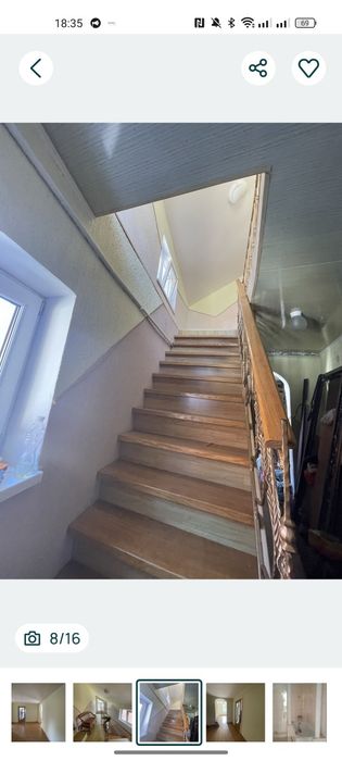 Продаж 2 поверхового будинку з балконами і ділянкою