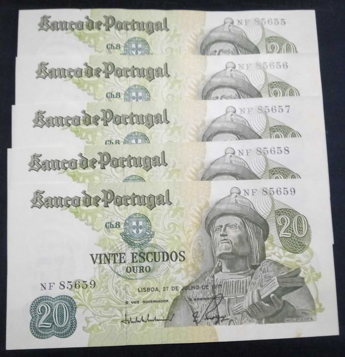 Infanta D. Maria. 9 Números seguidos