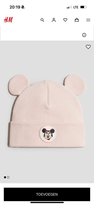 Шапочка H&M для дівчинки