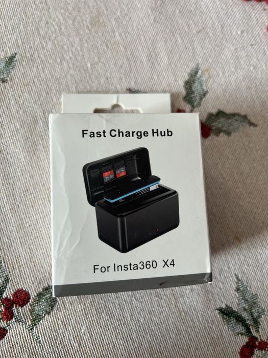 Хаб харядка и аккумуляторы на insta360