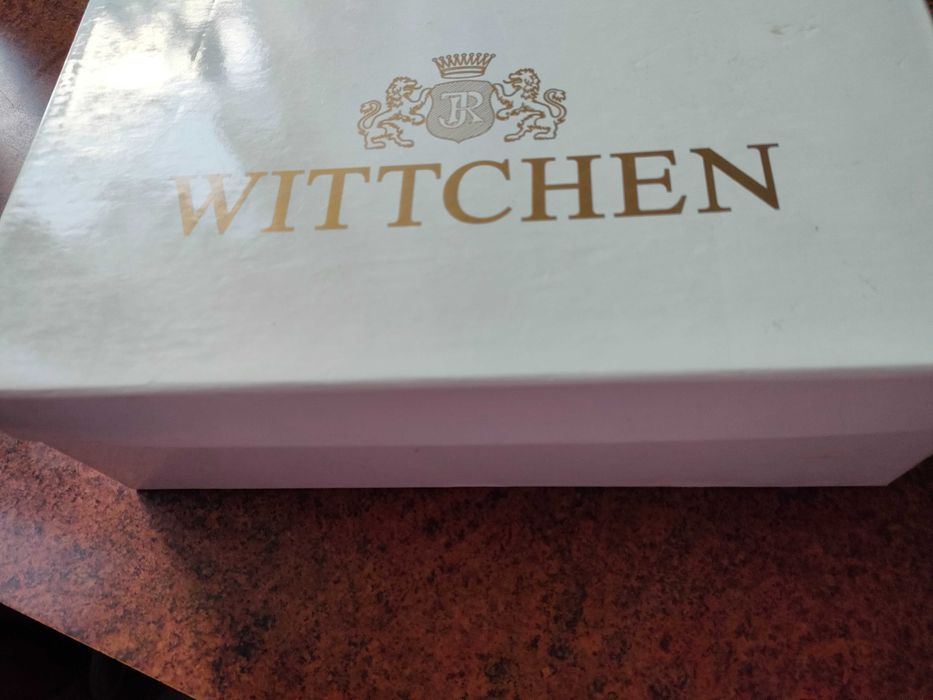 Buty skórzane, lak.czarne, roz.37,5, marki Wittchen!