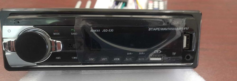 Автомагнитола  pioneer JSD-530 BT с Bluetooth и AUX+пульт ду