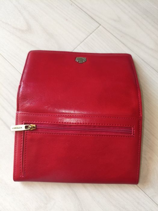 WITTCHEN portfel damski czerwony arizona
