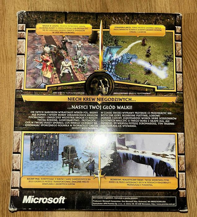 Dungeon Siege BIG BOX - polskie wydanie