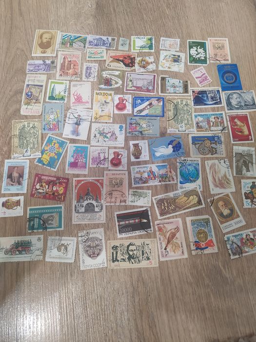 Старовинні Марки 450 штук.