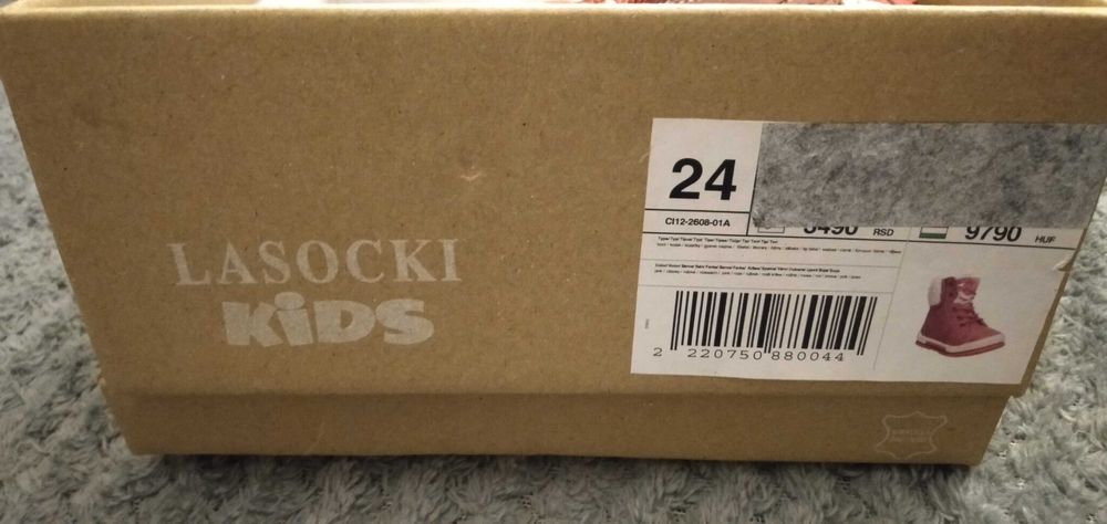 Sprzedam kozaki zimowe dziecięce firmy Lasocki Kids