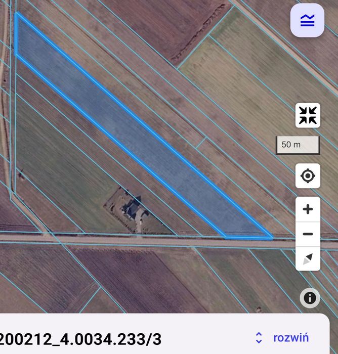Działka 1,18 ha Tykocin – WZ, zabudowa zagrodowa