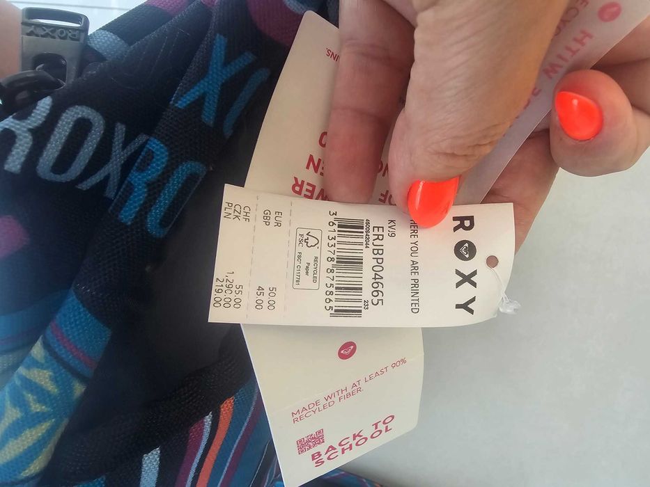 Nowy plecak z piornikiem Roxy