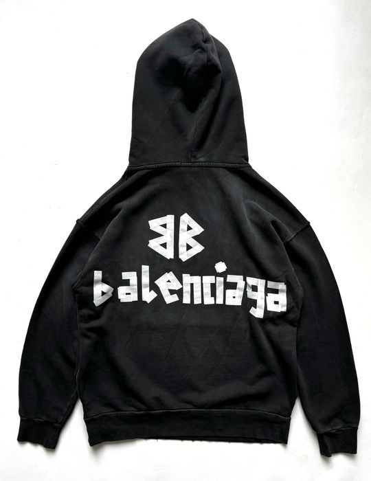 Balenciaga bluza Oversize z kapturem S M L XL XXL