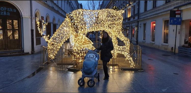 Wózek 2w1 Turkusowo-szary Camarelo Łódź lekki, również dla wysokich