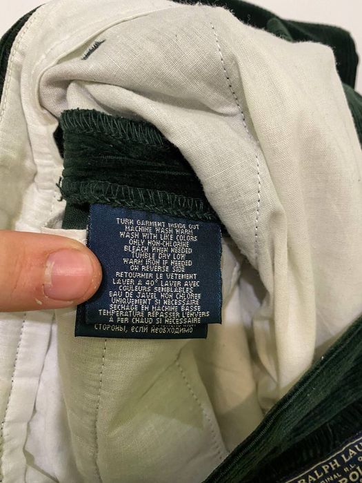 Вельветові штани ralph lauren