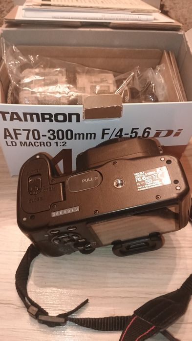 Pentax k7 + tamron 79-300 di macro