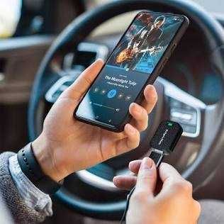 Adaptador Carplay e Android Auto Wifi\BT Kruger Matz Novo com Garantia