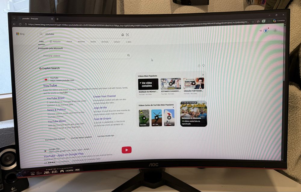 Ecrã AOC c32g2ze/bk